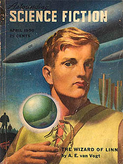 Astounding Science Fiction, April 1950 (25 cents)