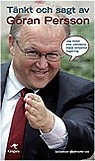 Omslag: T�nkt och sagt av G�ran Persson