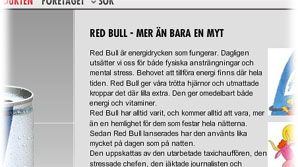 Red Bull - mer än bara en myt