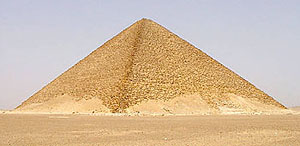 Den röda pyramiden i Dahshur
