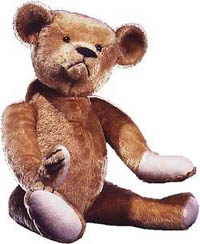 Teddy bear of the Smithsonian